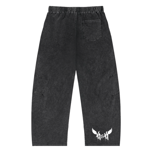 H&H Wings Snow Wash Cotton Pants