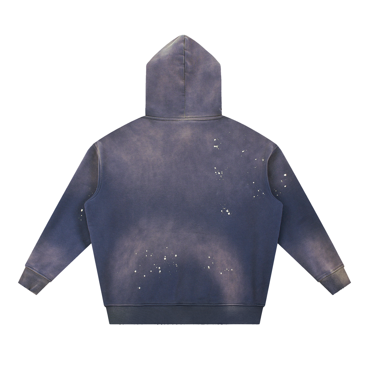 H&H Wings Vintage Washed Frayed Fleece Hoodie